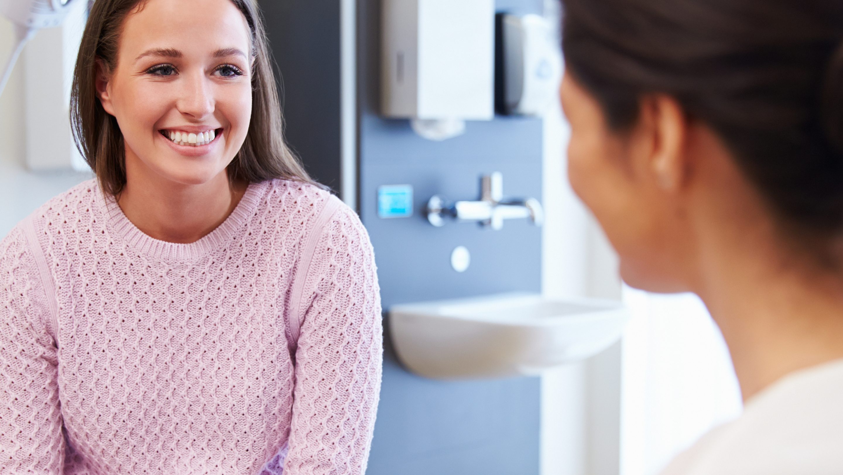 Woman discussing Plastic Surgery in a hospital in Australia